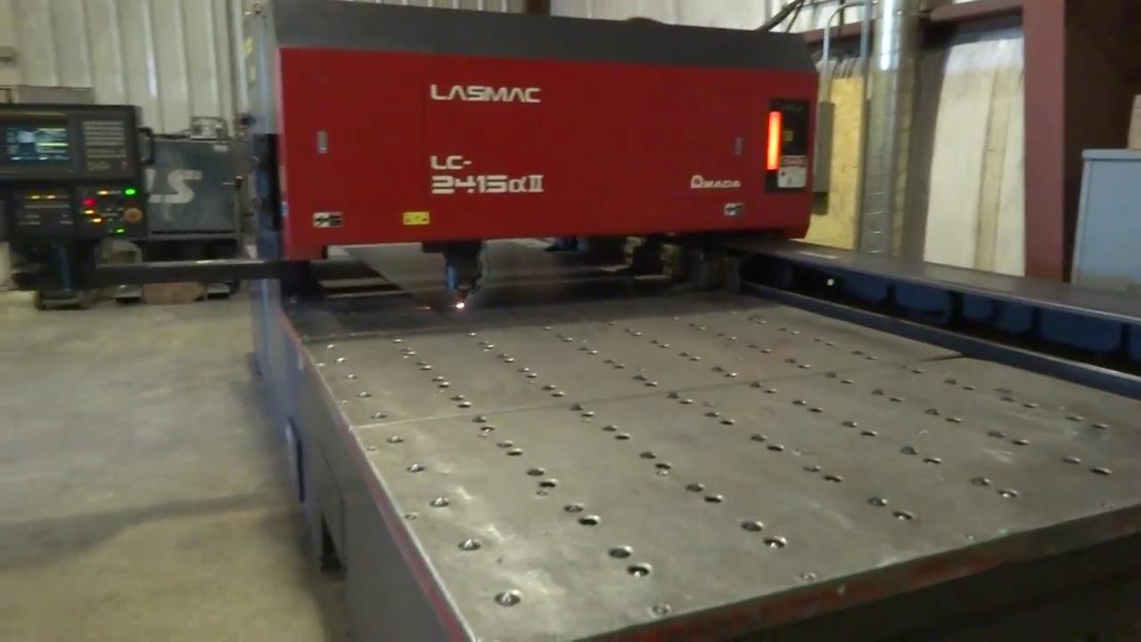 Amada Pulsar LC-2415 A2, Machine ID: 7401